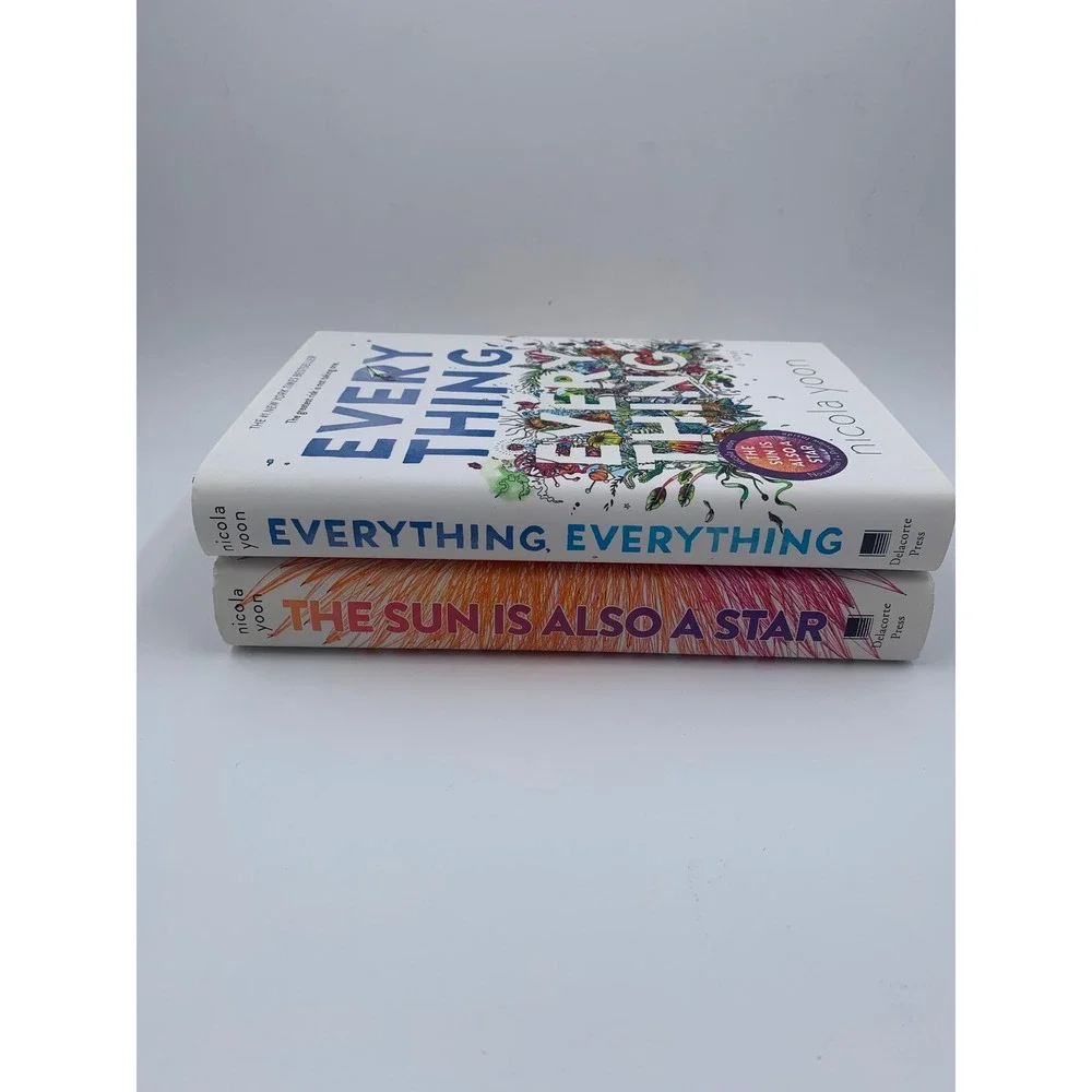 Nicola Yoon YA Book Bundle Everything Everything The Sun Is Also A Star 2pc HC